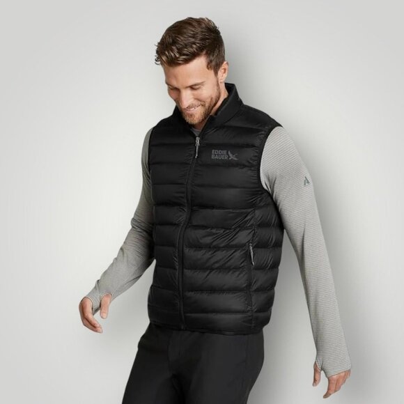 Eddie Bauer Men's Down Puffer Vest Medium - Picture 1 of 5